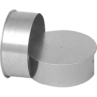 Galvanized-Non-Crimped-End-Caps---Large Galvanized Non Crimped End Caps Large