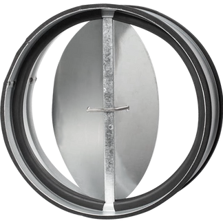 Round-Back-Draft-Damper Round Back Draft Damper