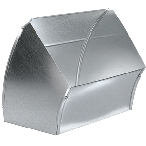 45 degrees stack elbows with 5 inch radius assembled b