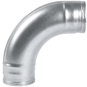 galvanized stamped 90 degrees elbows b